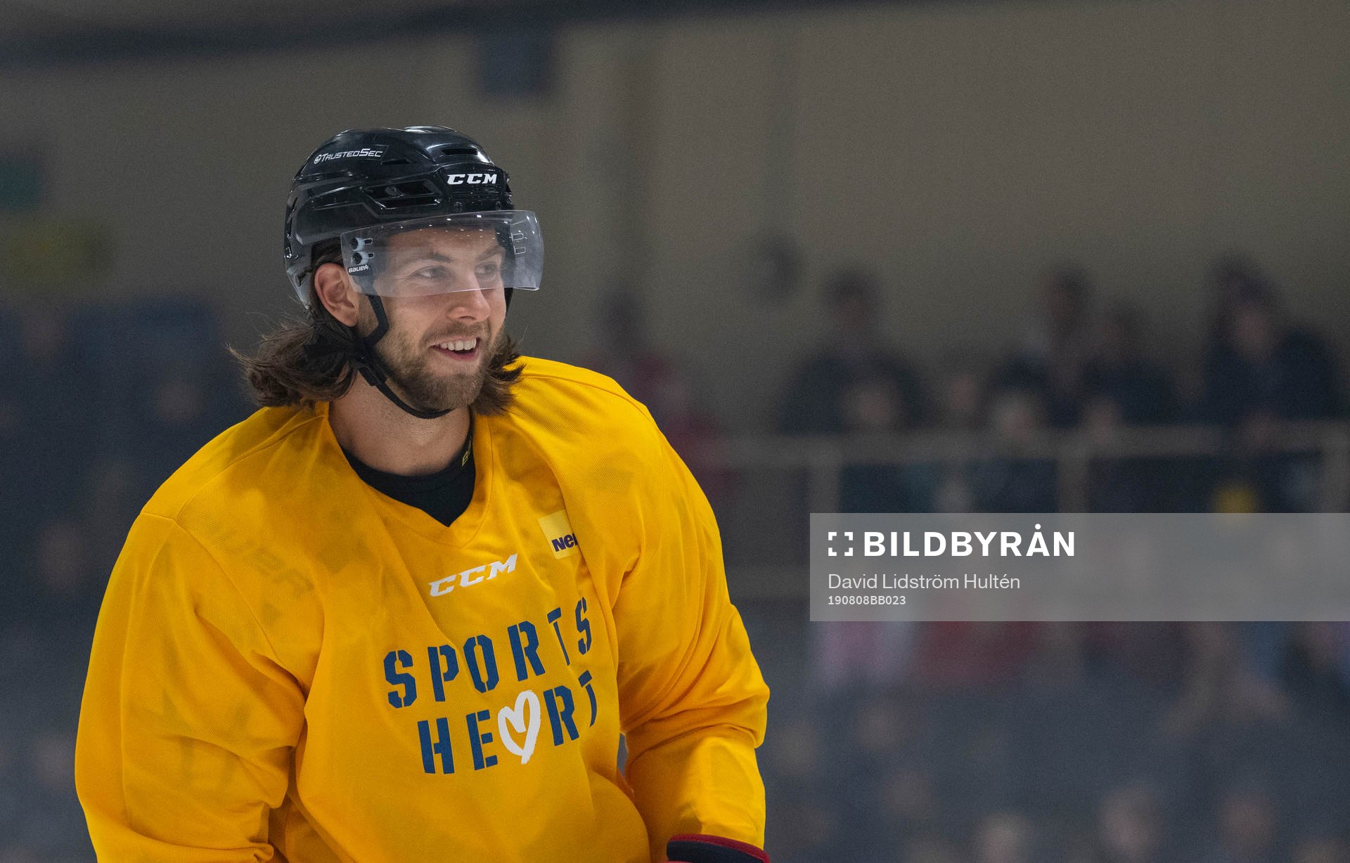 Kevin Stenlund of NHL Allstar Team