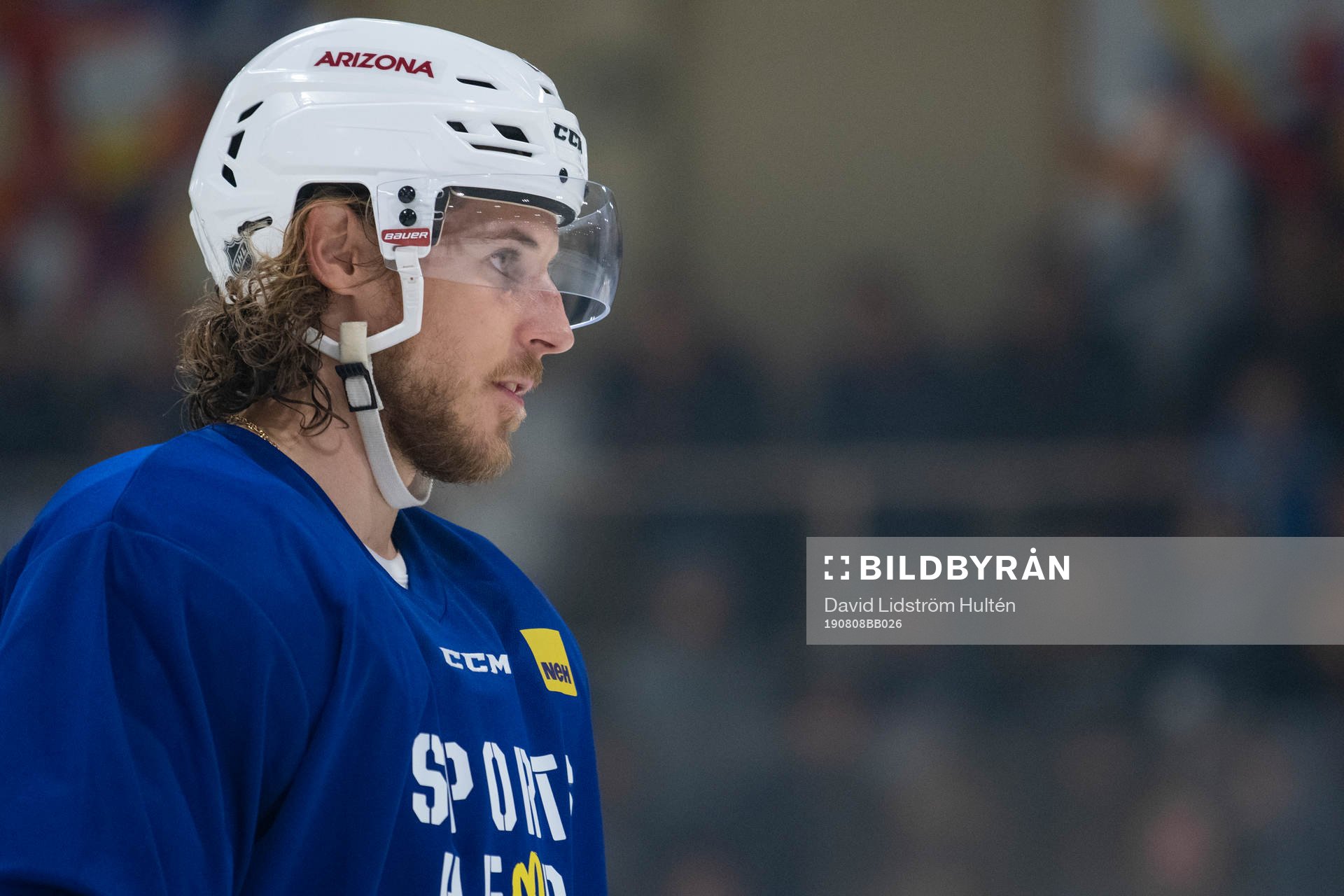 Adrian Kempe of NHL Allstar Team