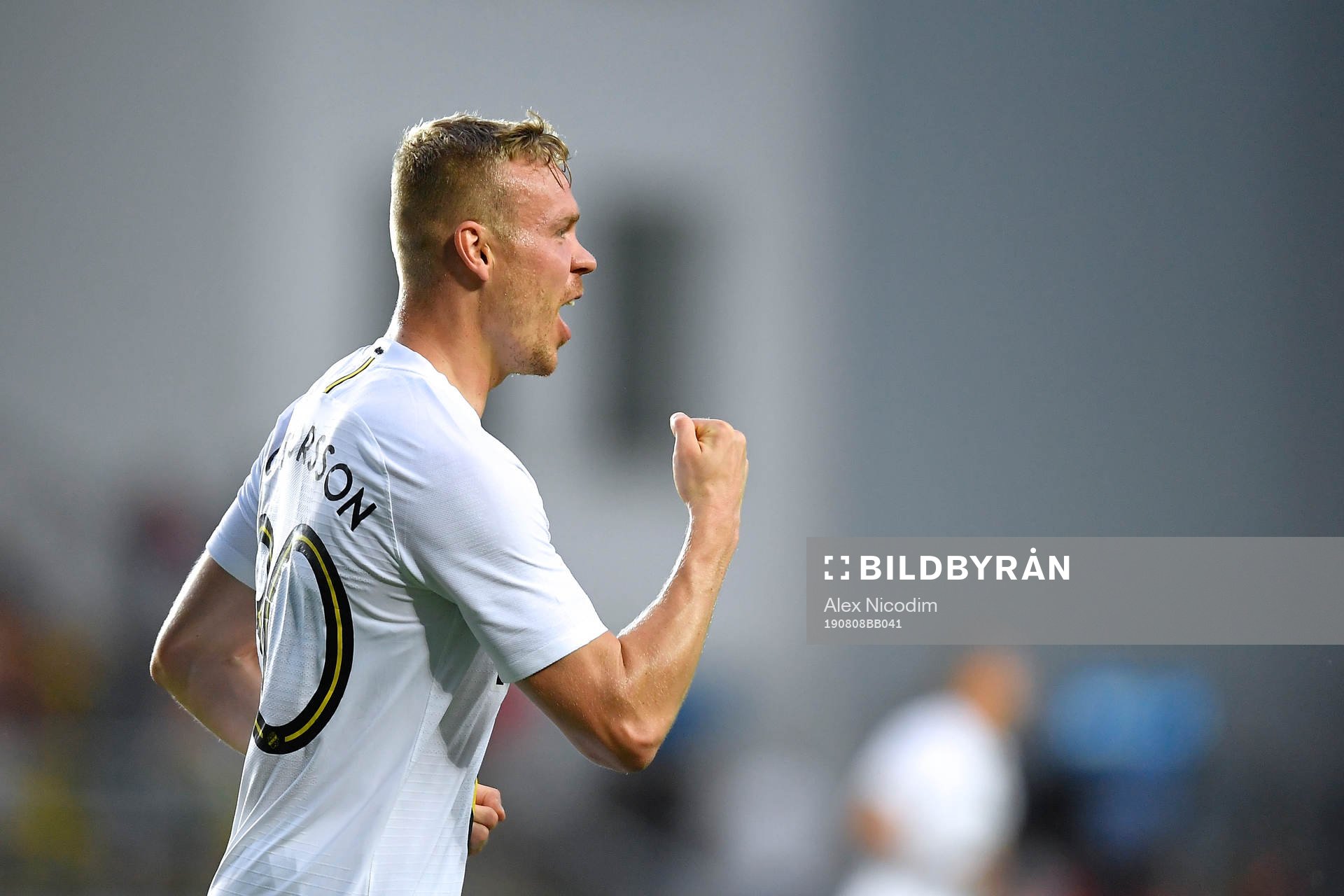Kolbeinn Sigthorsson of AIK celebrates