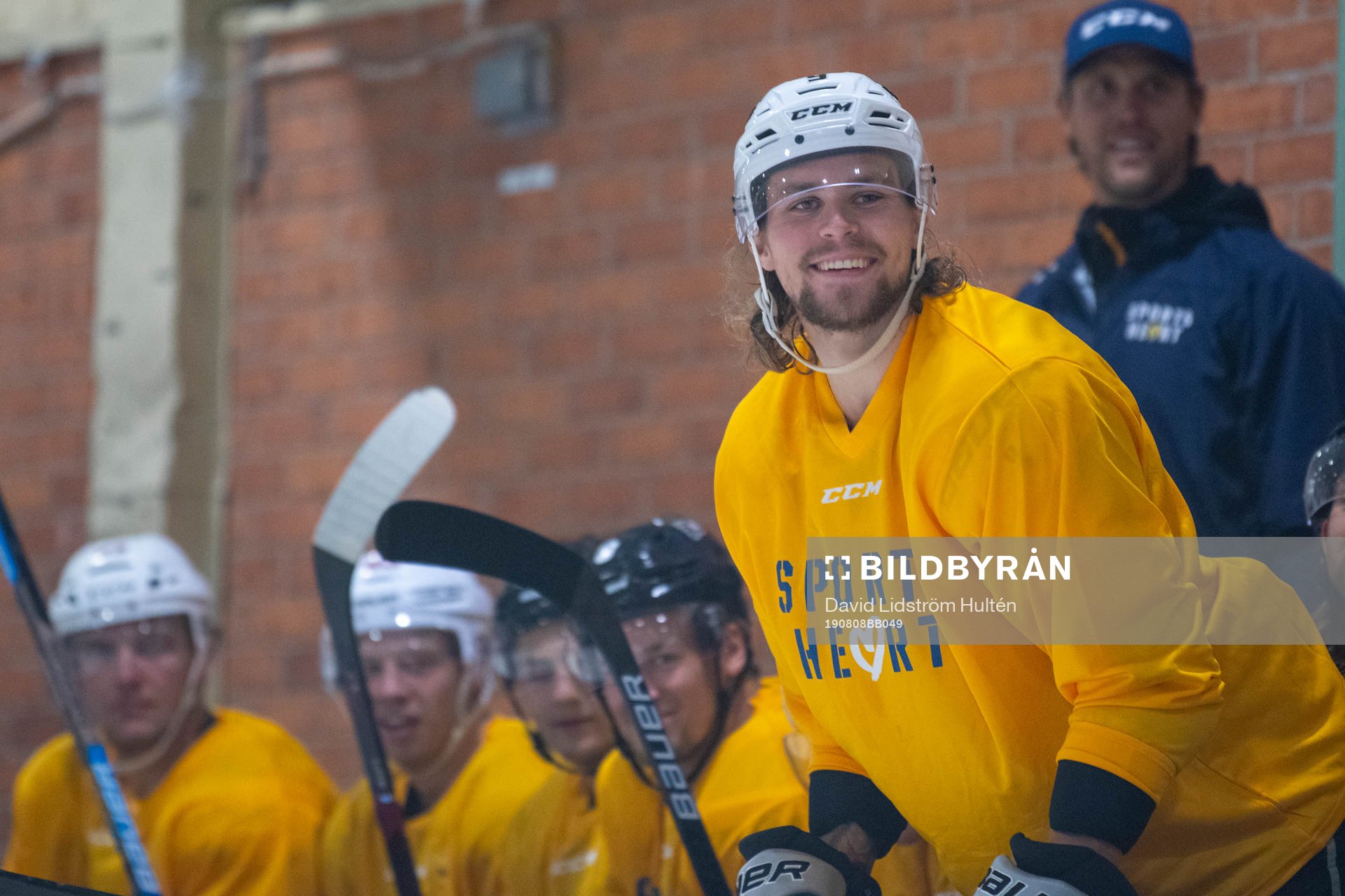 Adrian Kempe of NHL Allstar Team