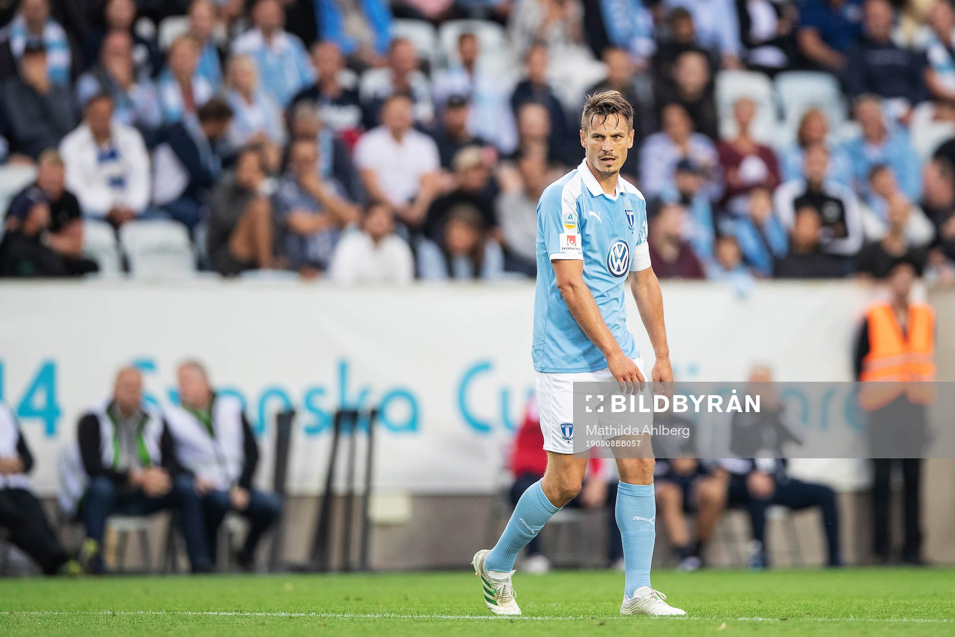 Markus Rosenberg of Malmö FF looks dejected