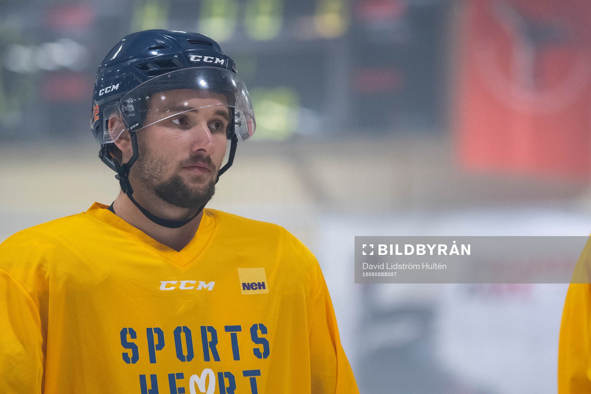Emil Bemström of NHL Allstar Team