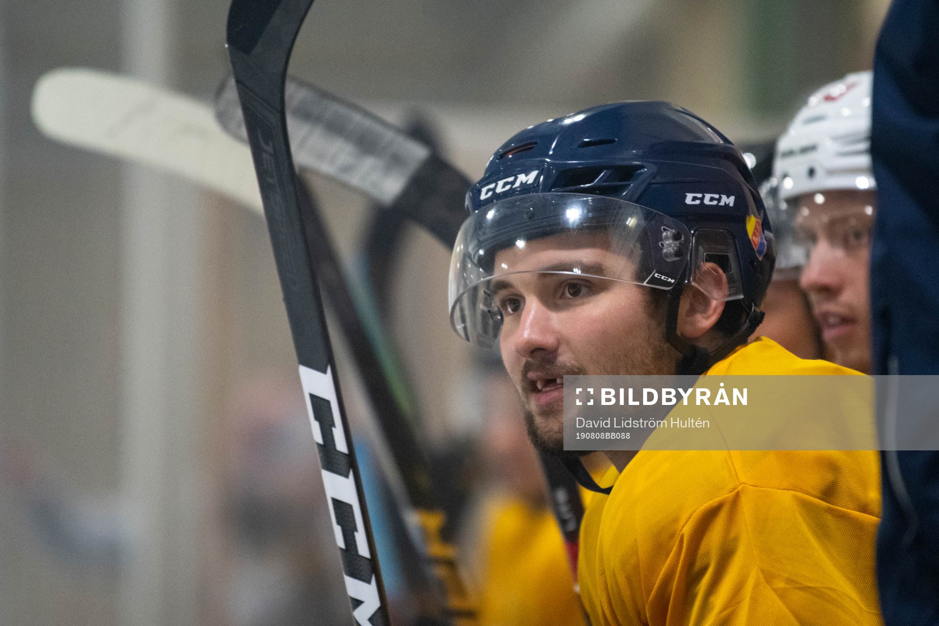 Emil Bemström of NHL Allstar Team