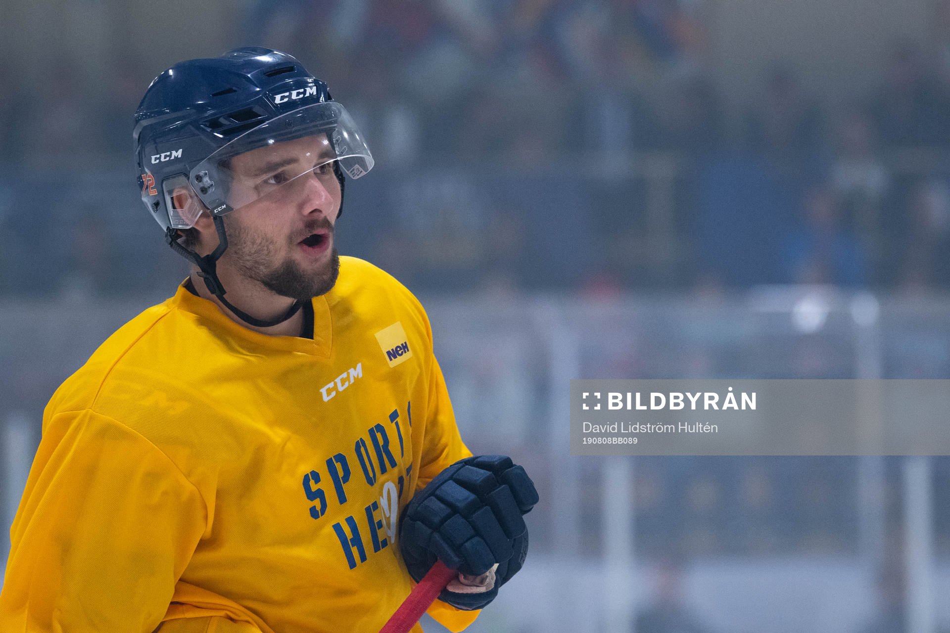 Emil Bemström of NHL Allstar Team