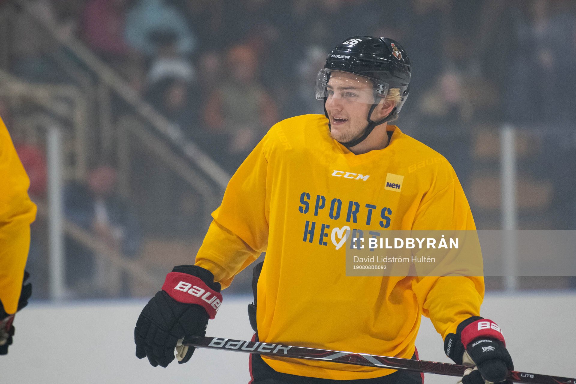 Erik Brännström of NHL Allstar Team