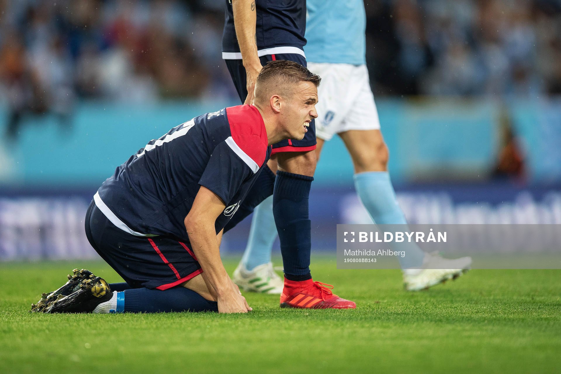 Tomislav Barisic of Zrinjski looks dejected