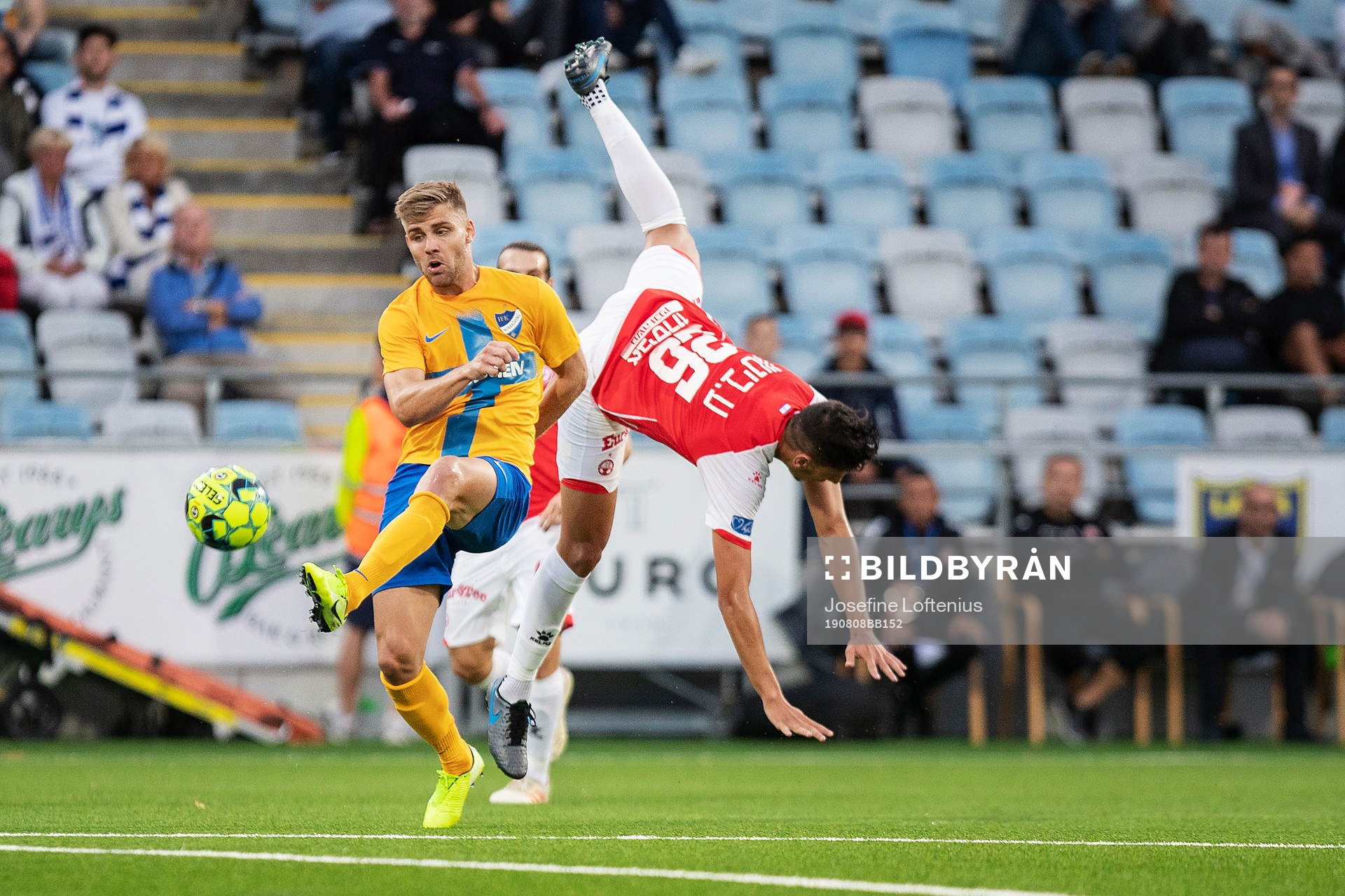 Christoffer Nyman of IFK Norrköping and Amit Bitton of