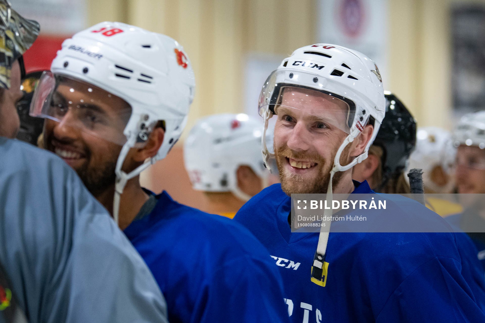Mattias Fransson of NHL Allstar Team