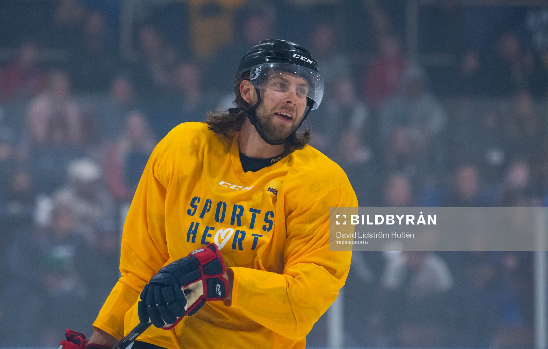 Kevin Stenlund of NHL Allstar Team
