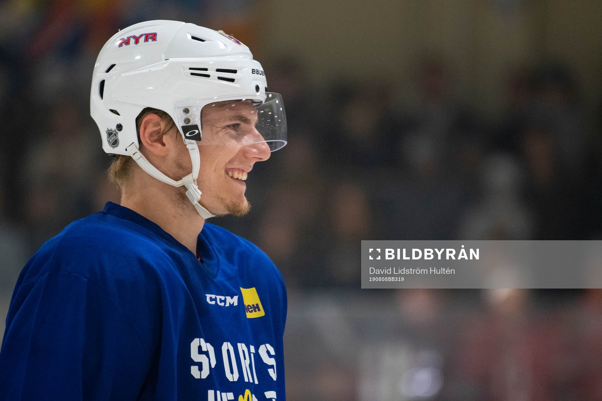 Lias Andersson of NHL Allstar Team