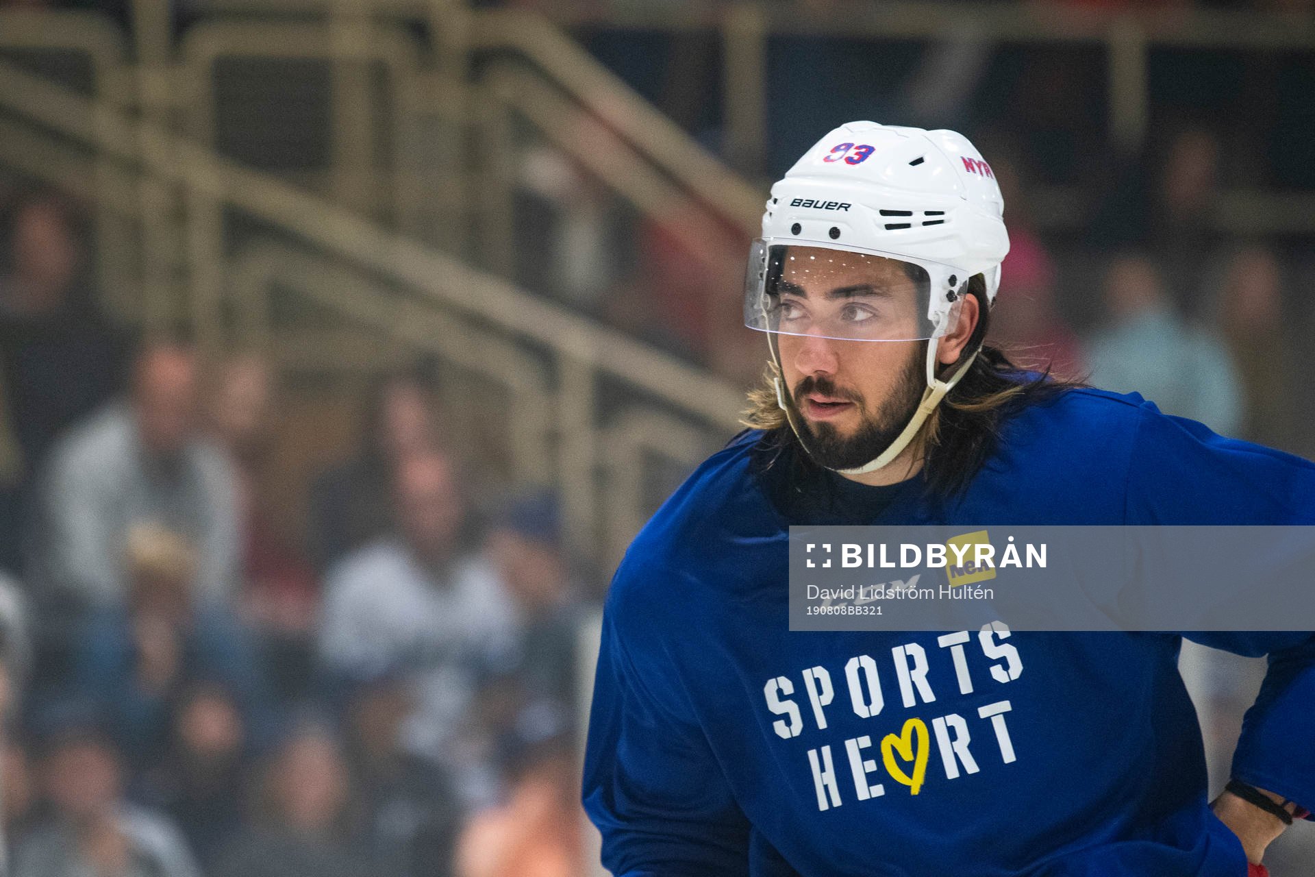 Mika Zibanejad of NHL Allstar Team