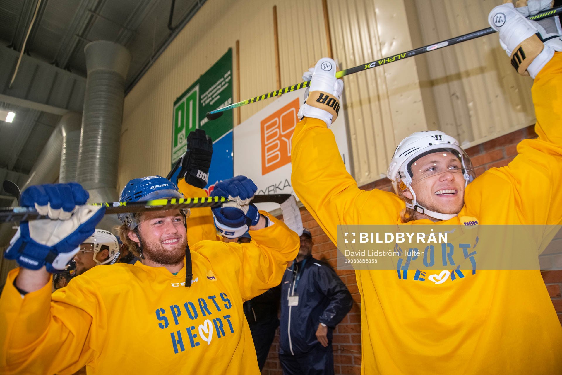 William Nylander and William Karlsson of NHL Allstar Team
