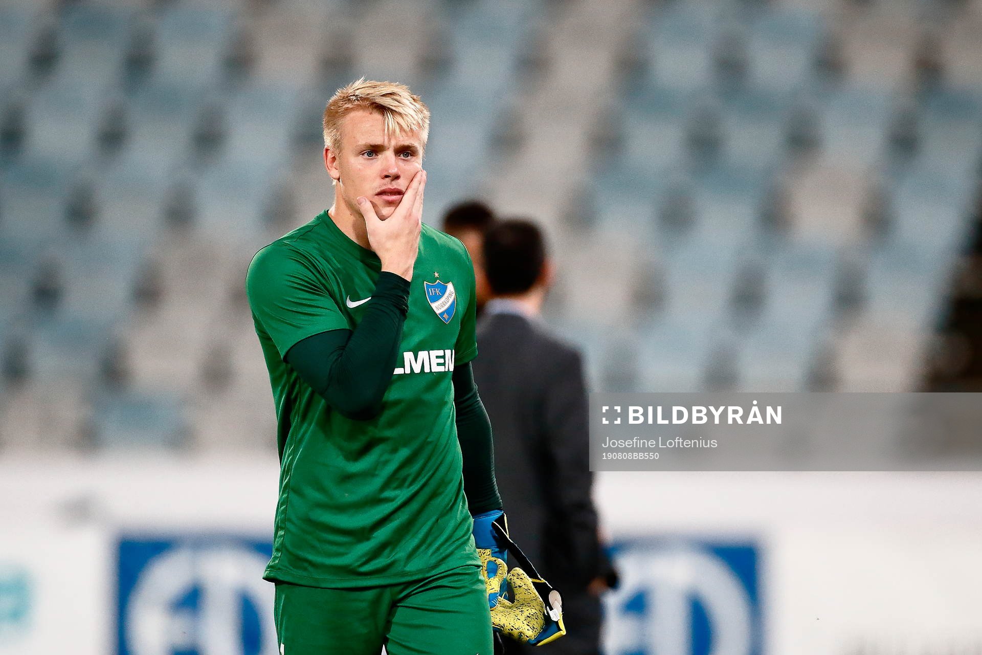 Goalkeeper Isak Pettersson