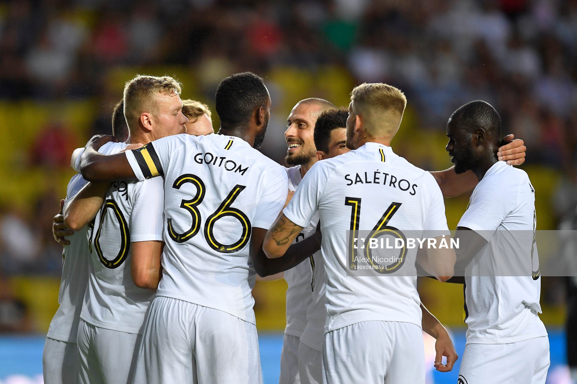 Kolbeinn Sigthorsson of AIK celebrates