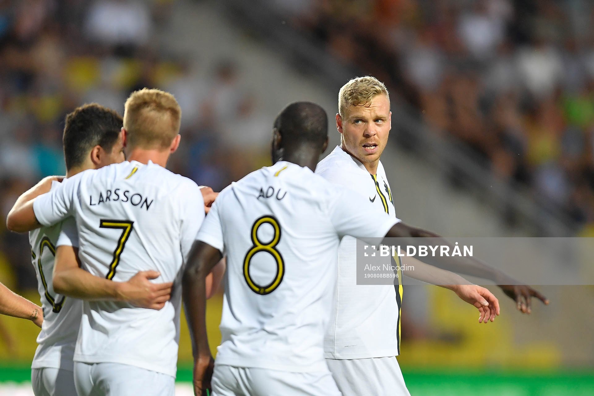 Kolbeinn Sigthorsson of AIK celebrates