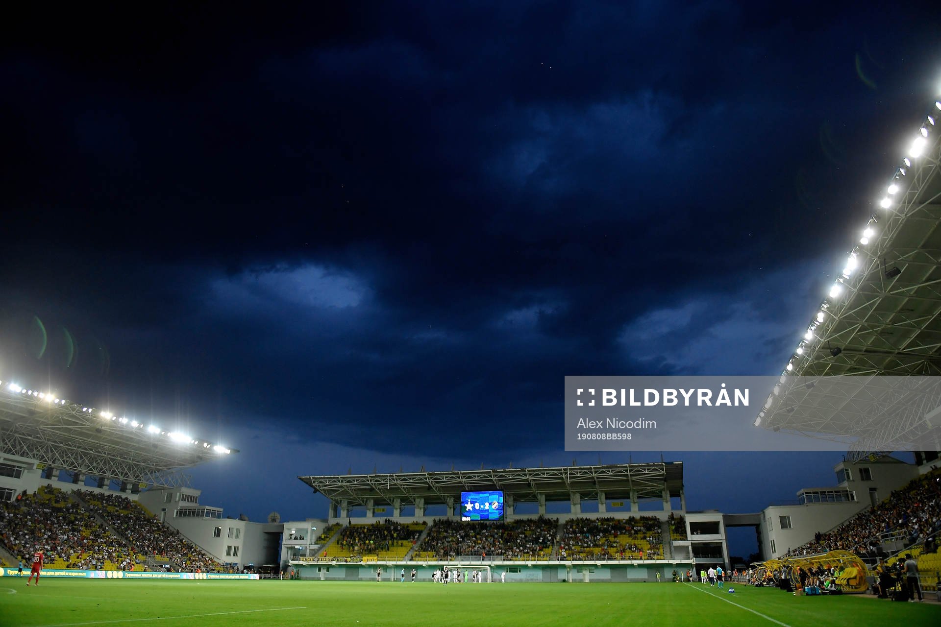 View of the Sheriff Tiraspol stadium