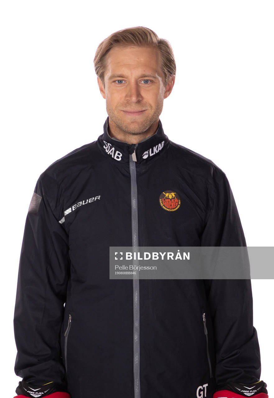 Luleås målvaktstränare Gusten Törnqvist