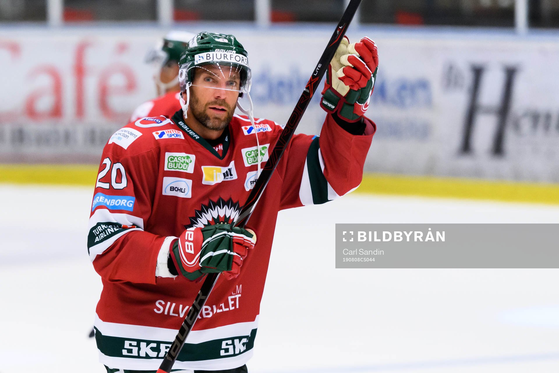 Frölundas Joel Lundqvist tackar publiken