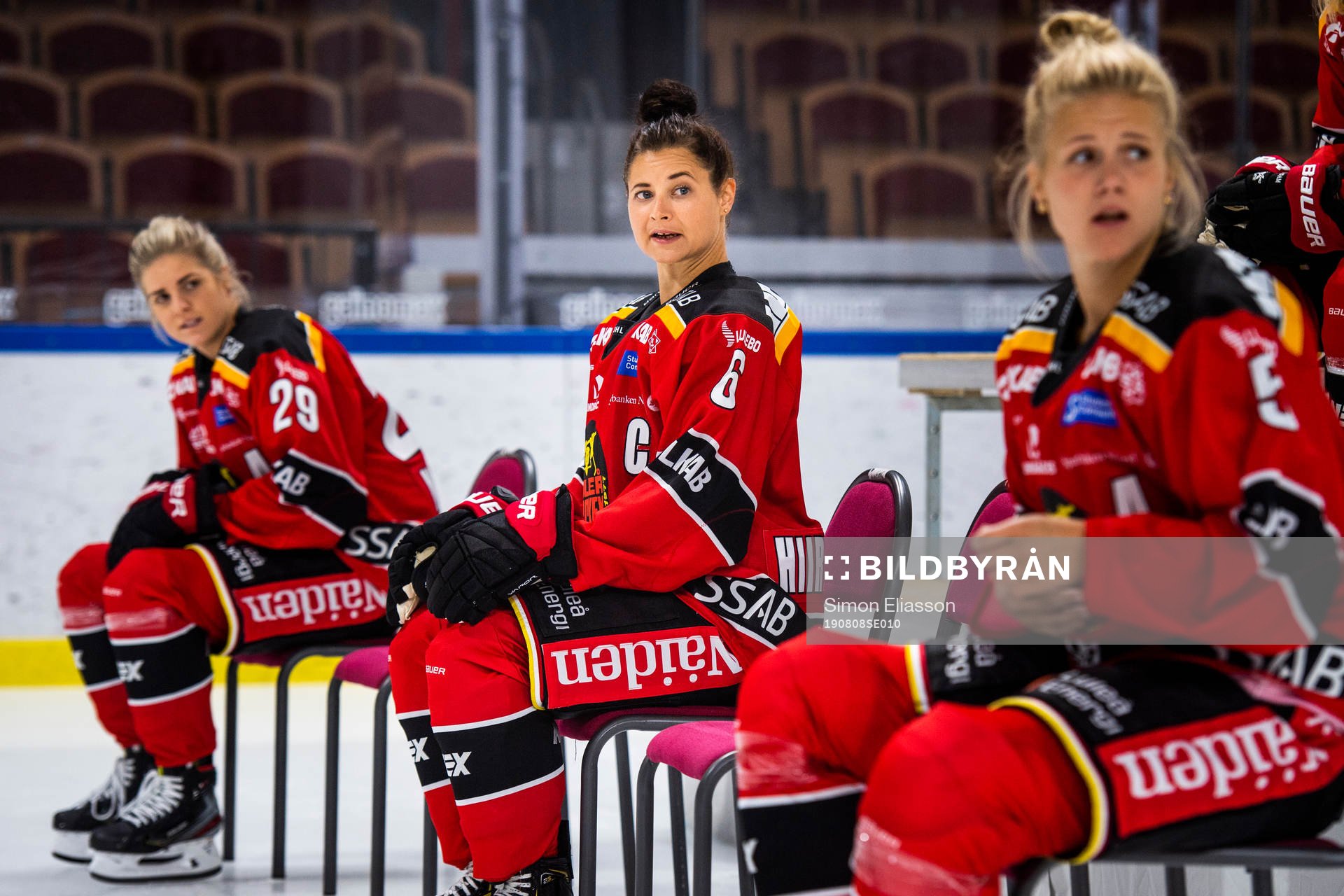Emma Nordin, Jenni Hiirikoski, Johanna Fällman