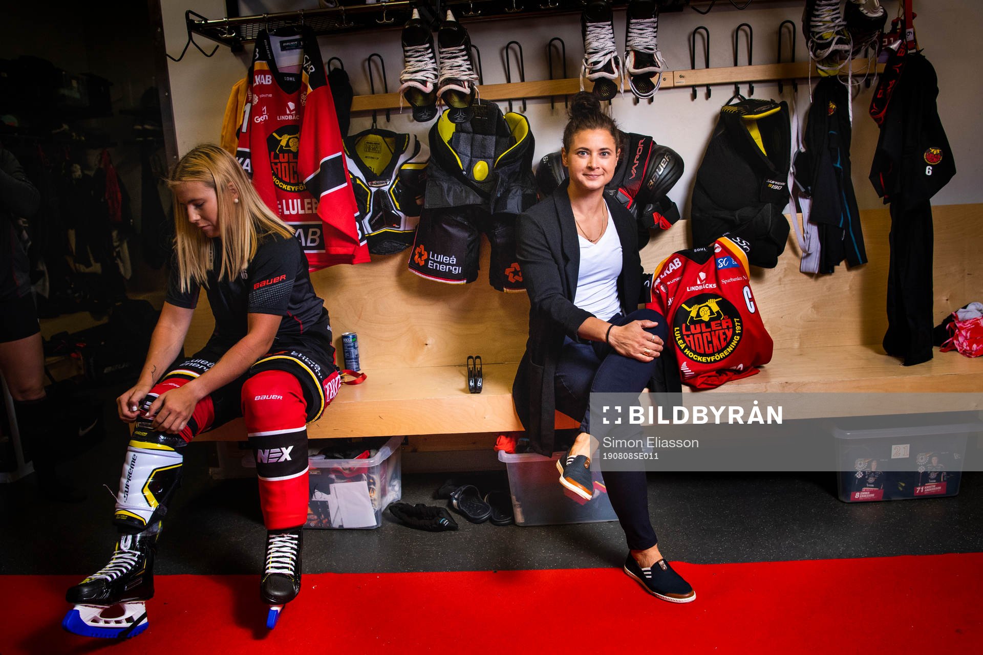 Josefine Hoegh Persson, Jenni Hiirikoski i Luleås