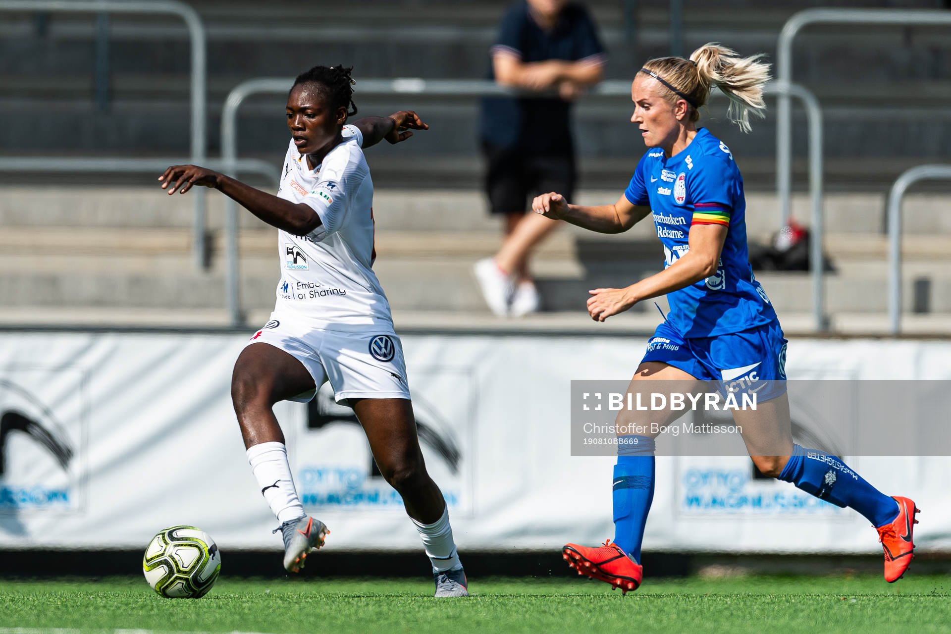 Rosengårds Anam Imo och Eskilstunas Petra Johansson