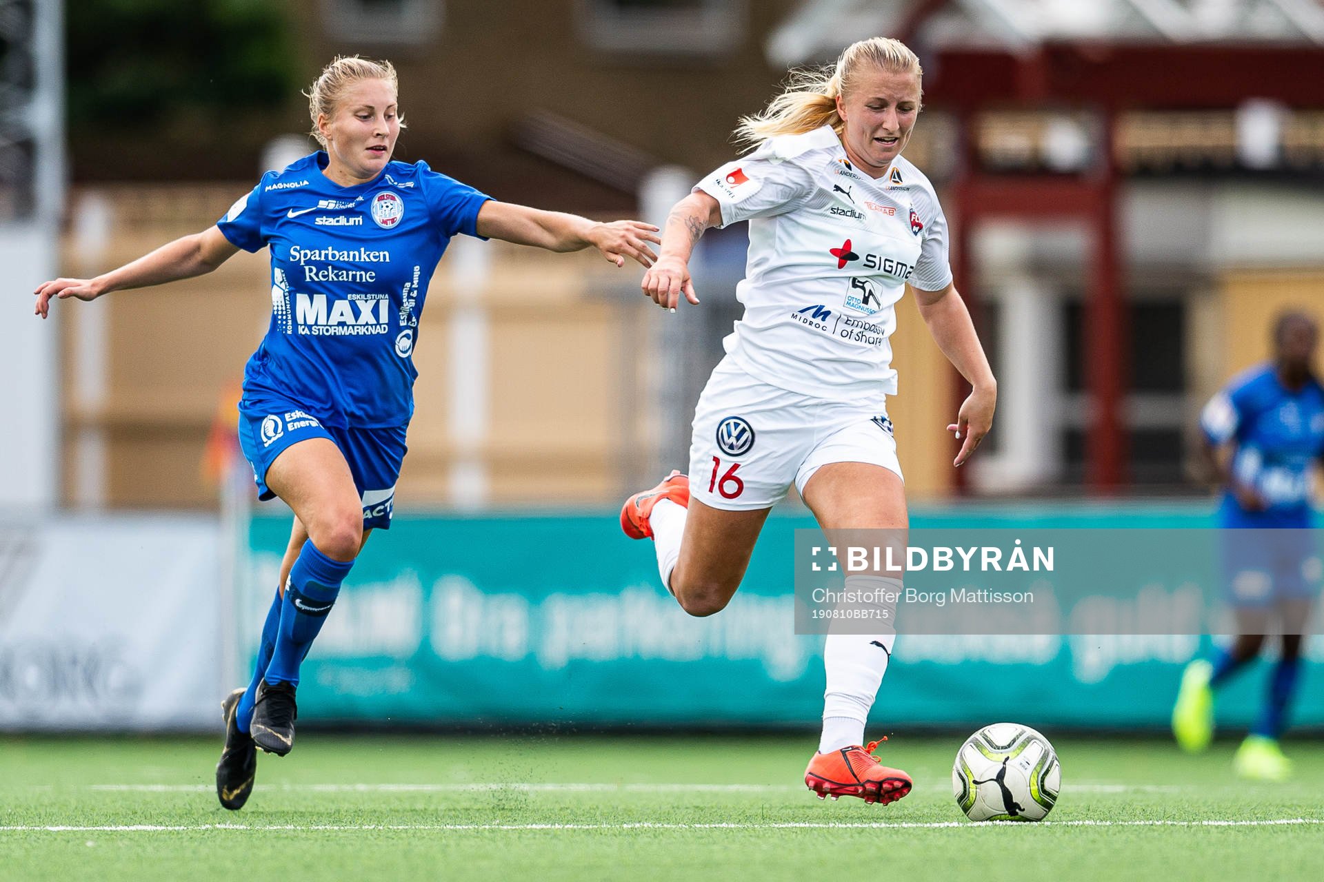 Eskilstunas Fanny Andersson och Rosengårds Hailie Mace