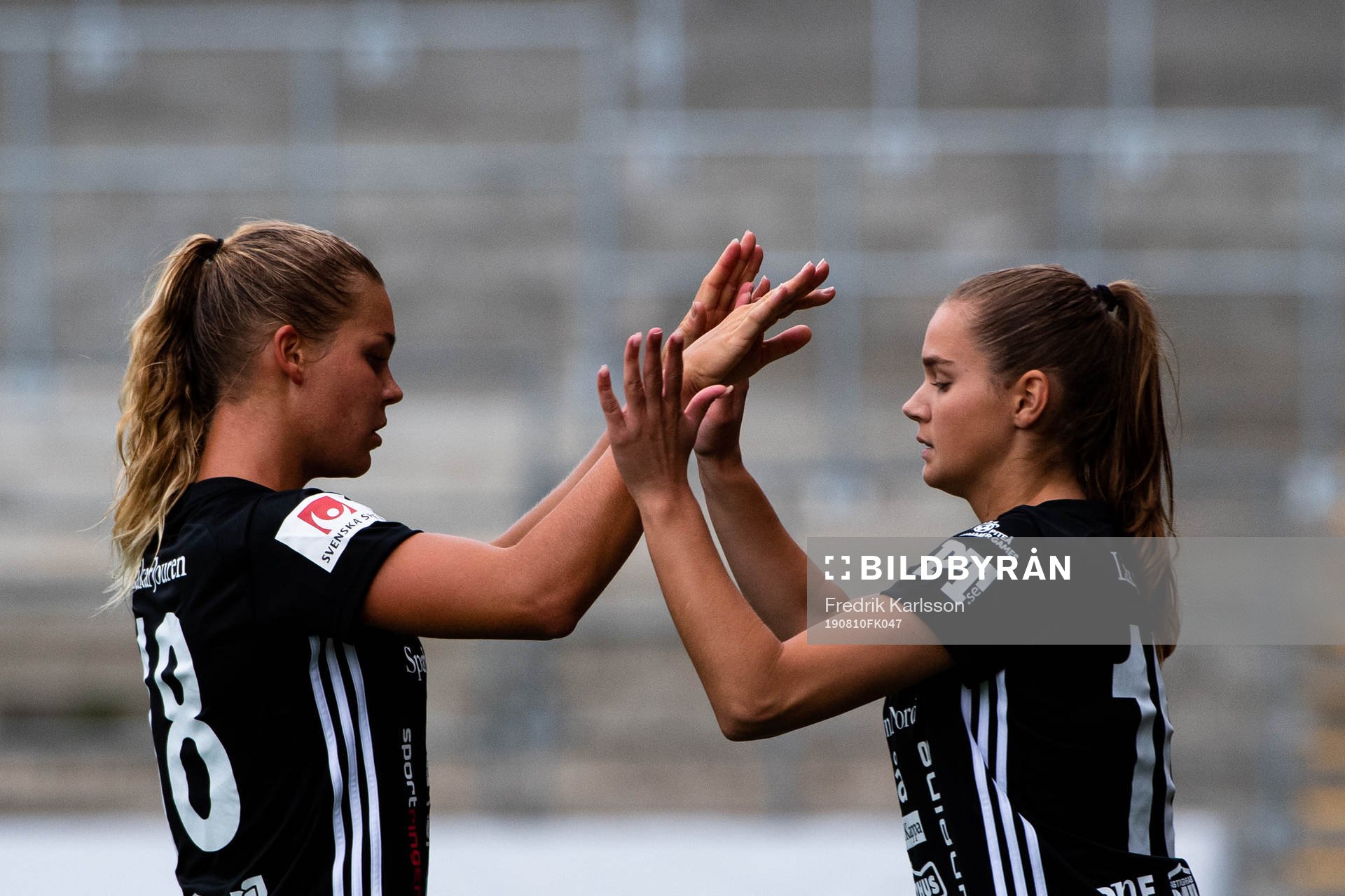 Piteås Nina Jakobsson och Andrea Norheim