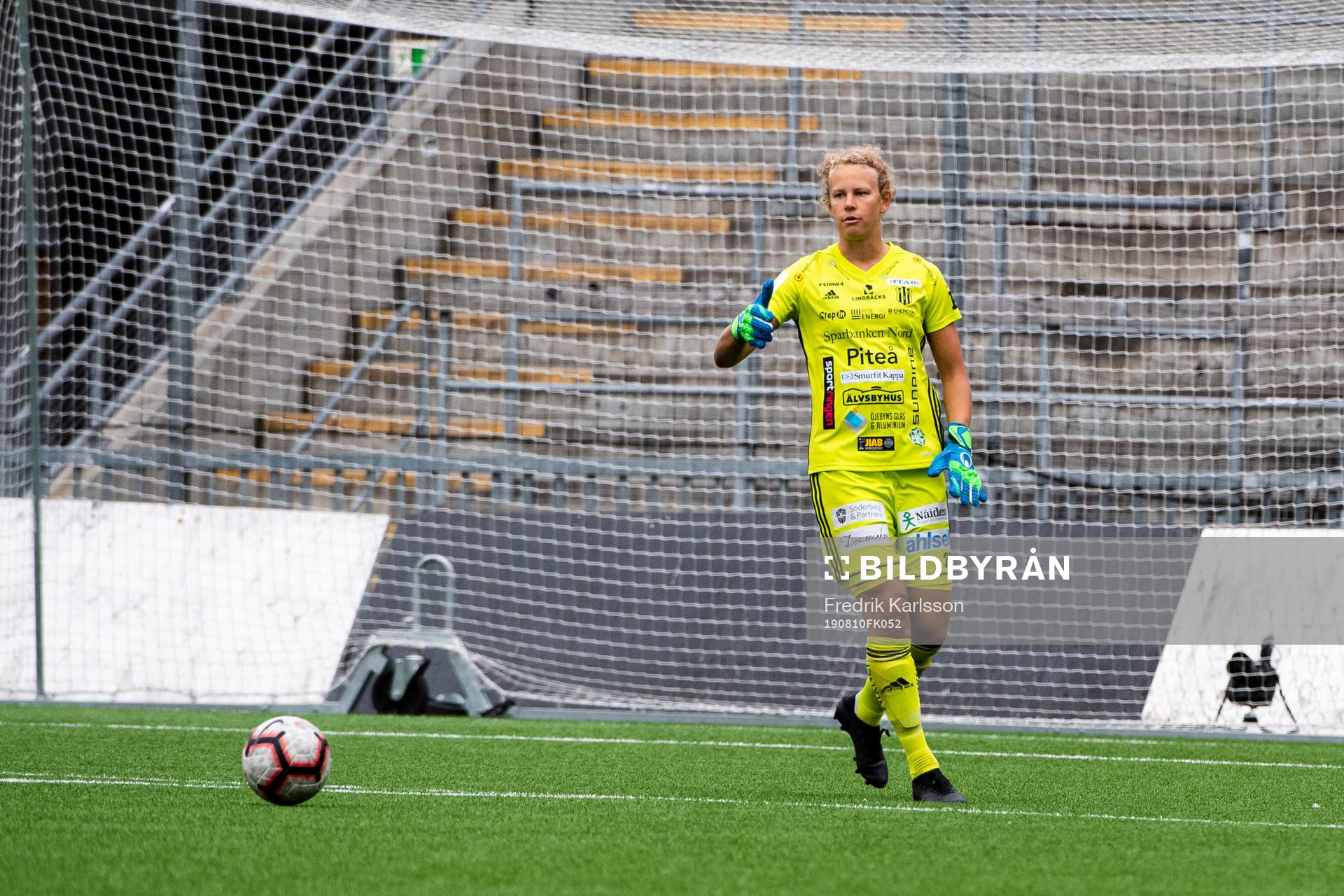 Piteås målvakt Cajsa Andersson