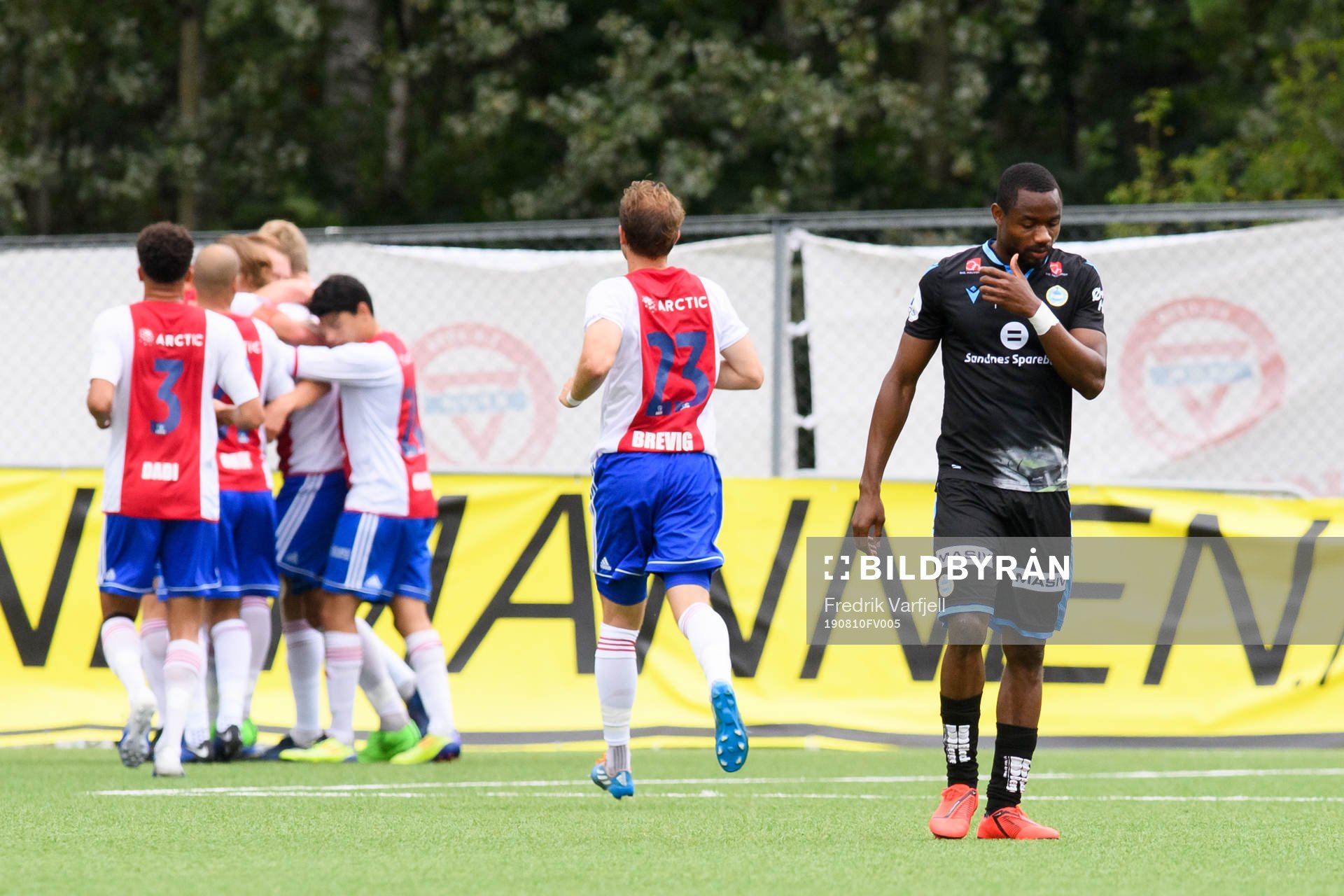 Kachi of Sandnes Ulf looks dejected
