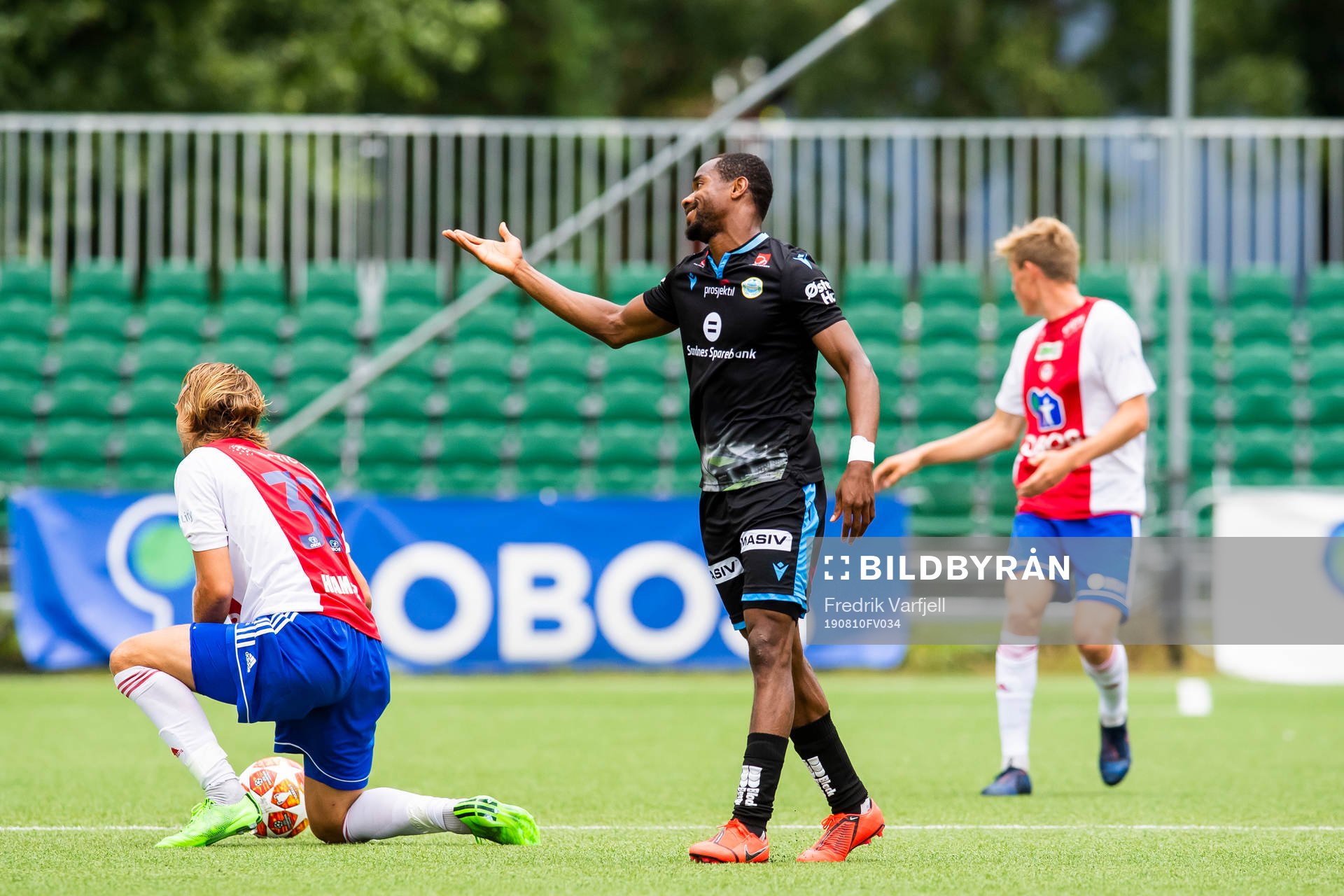 Kachi of Sandnes Ulf looks dejected