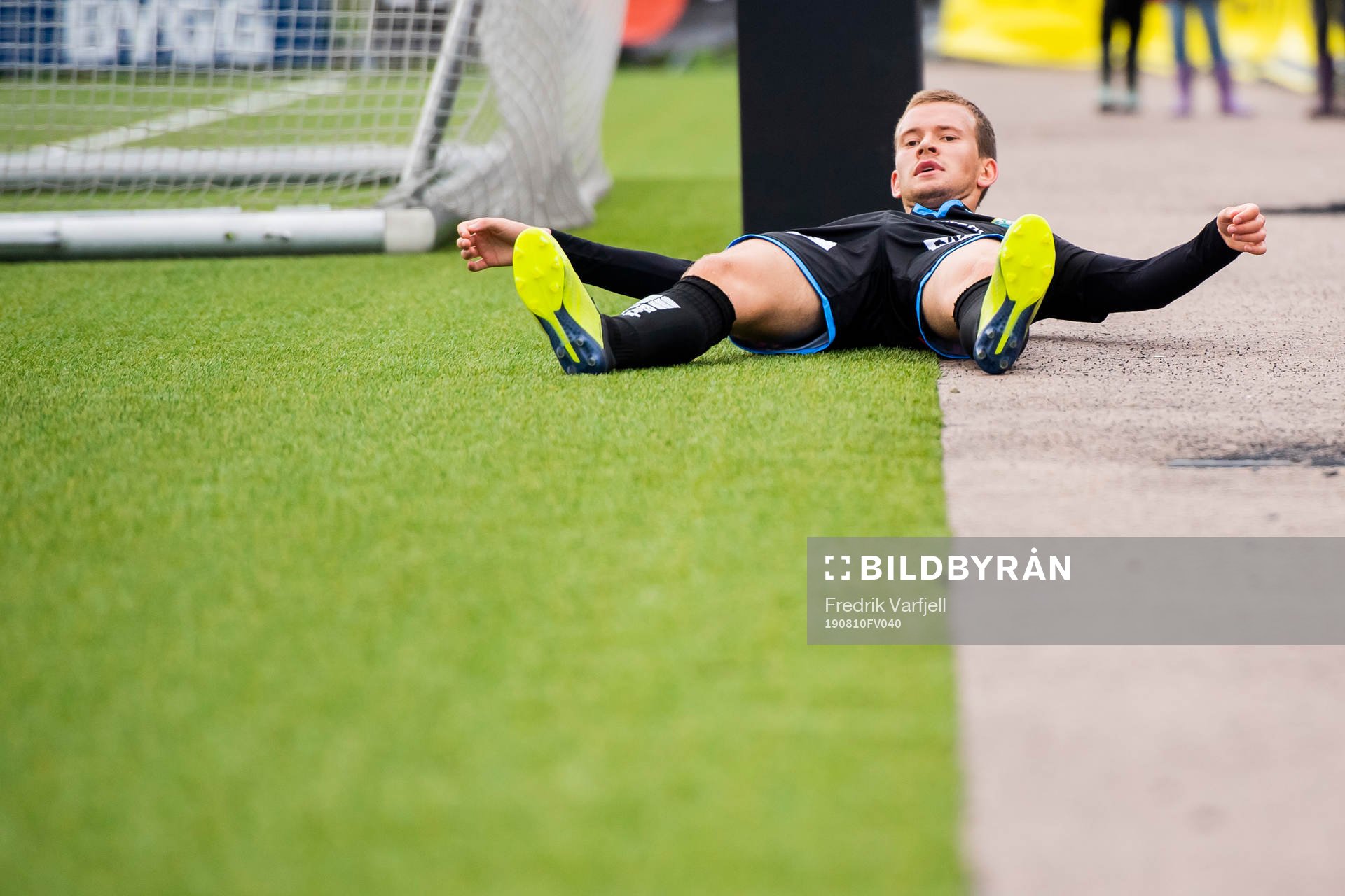 Vegard Østraat Erlien looks dejected