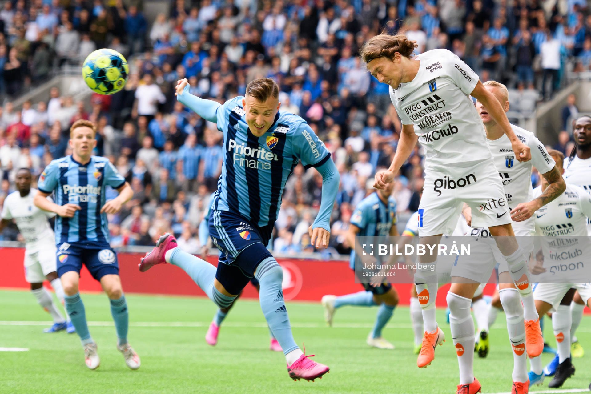 Djurgårdens Fredrik Ulvestad och Sirius Axel Björnström