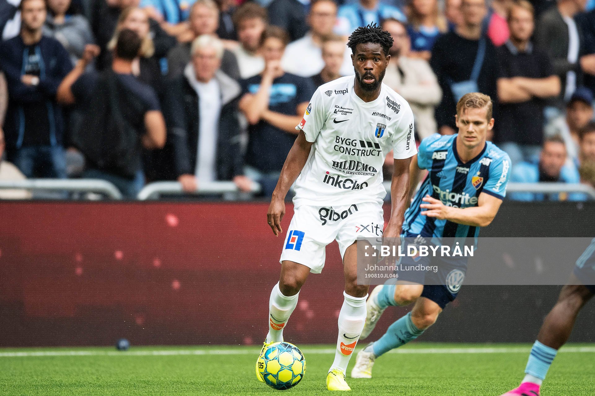 Sirius Abdoul Razak och Djurgårdens Hampus Finndell