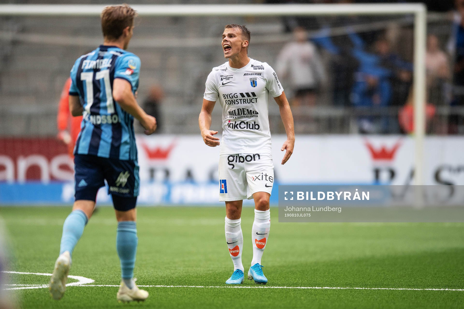 Sirius Elias Andersson reagerar