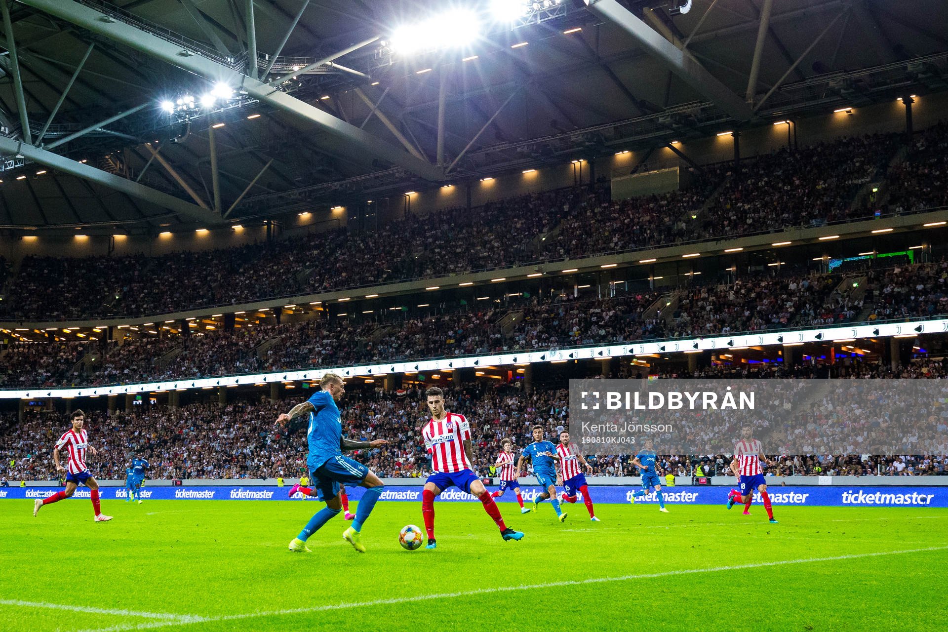 General view of Friends Arena