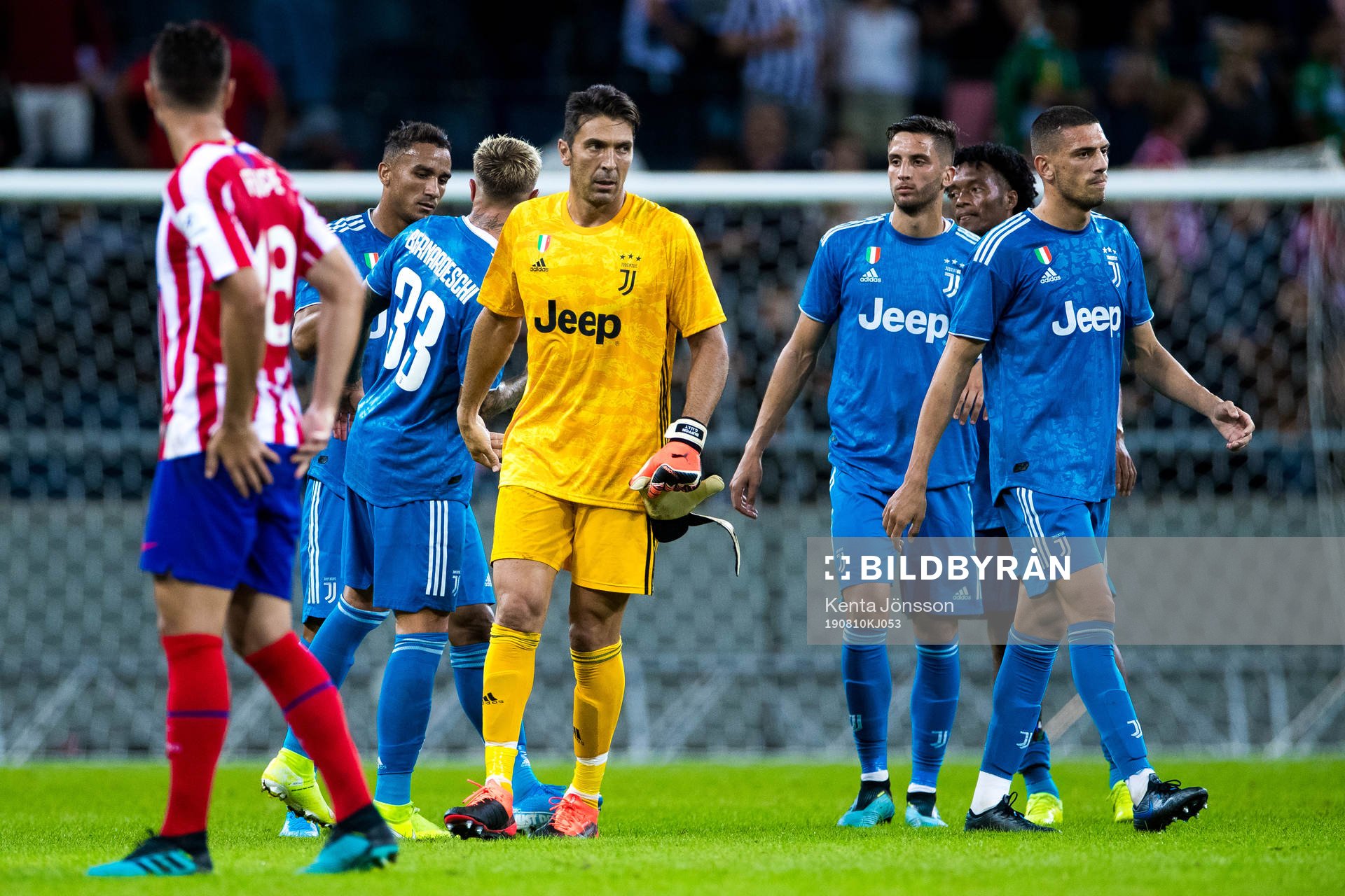 Goalkeeper Gianluigi Buffon of Juventus looks dejected