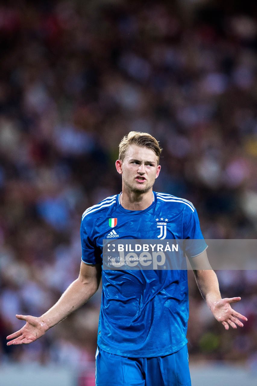 Matthijs de Ligt of Juventus reacts