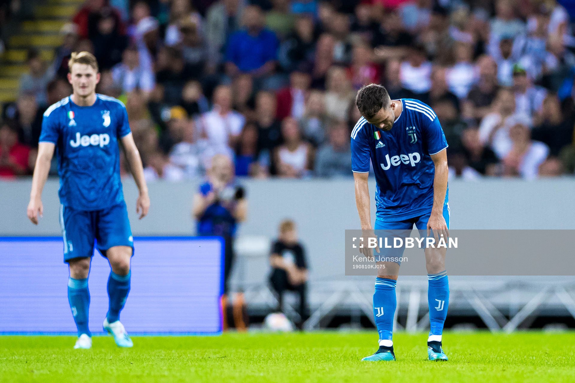 Miralem Pjanic of Juventus looks dejected