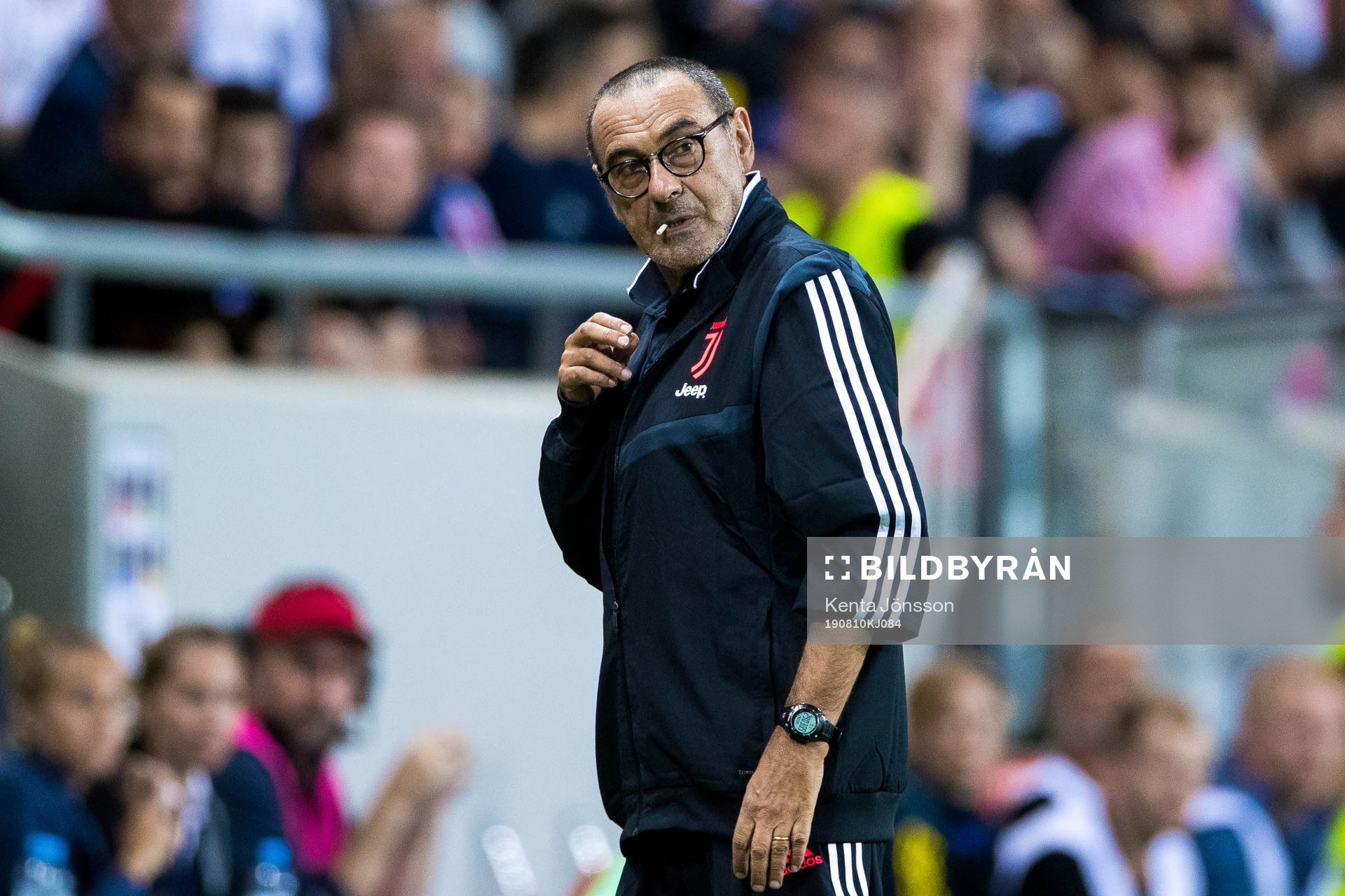 Coach Maurizio Sarri of Juventus