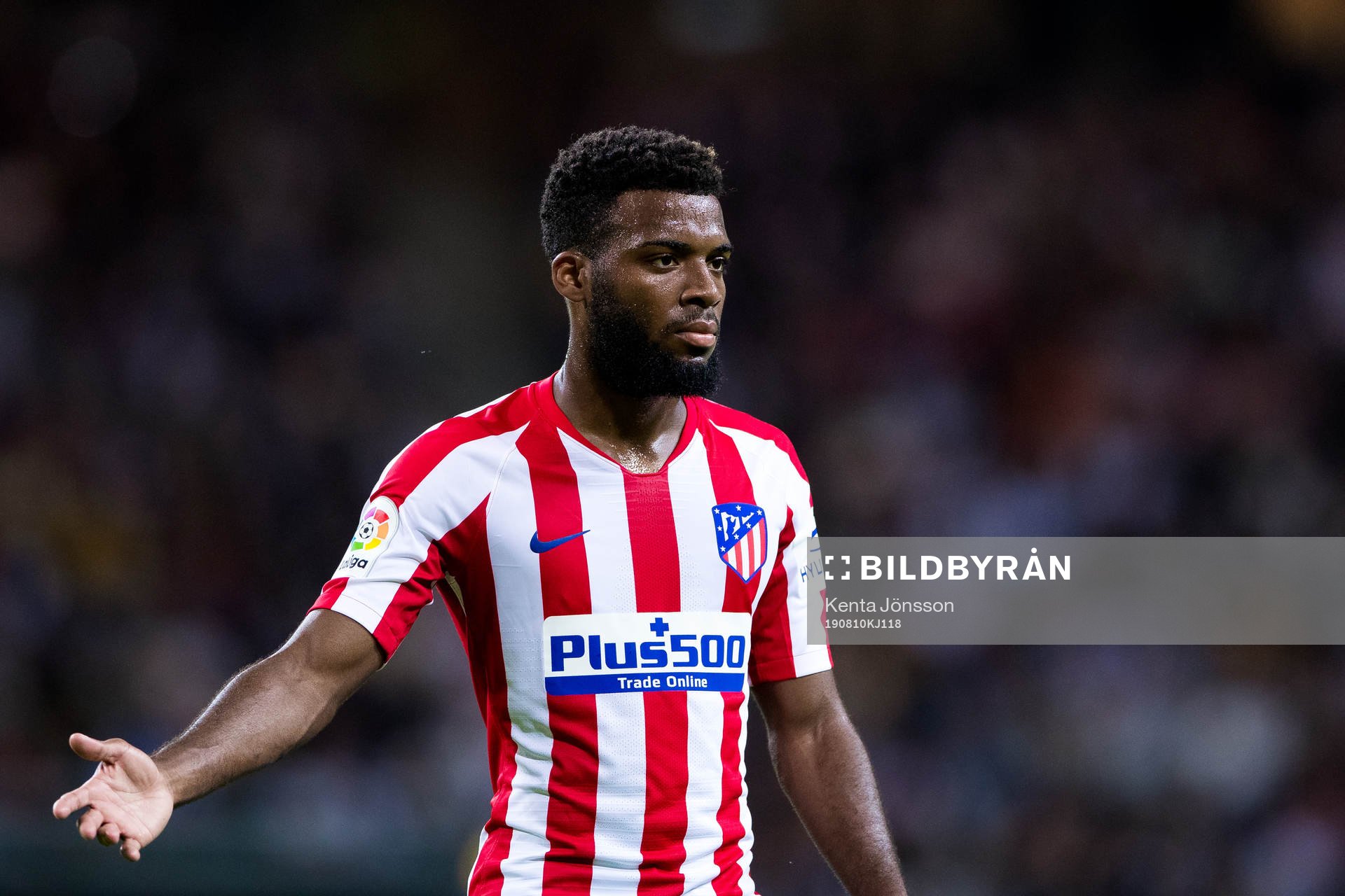 Thomas Lemar of Atletico Madrid