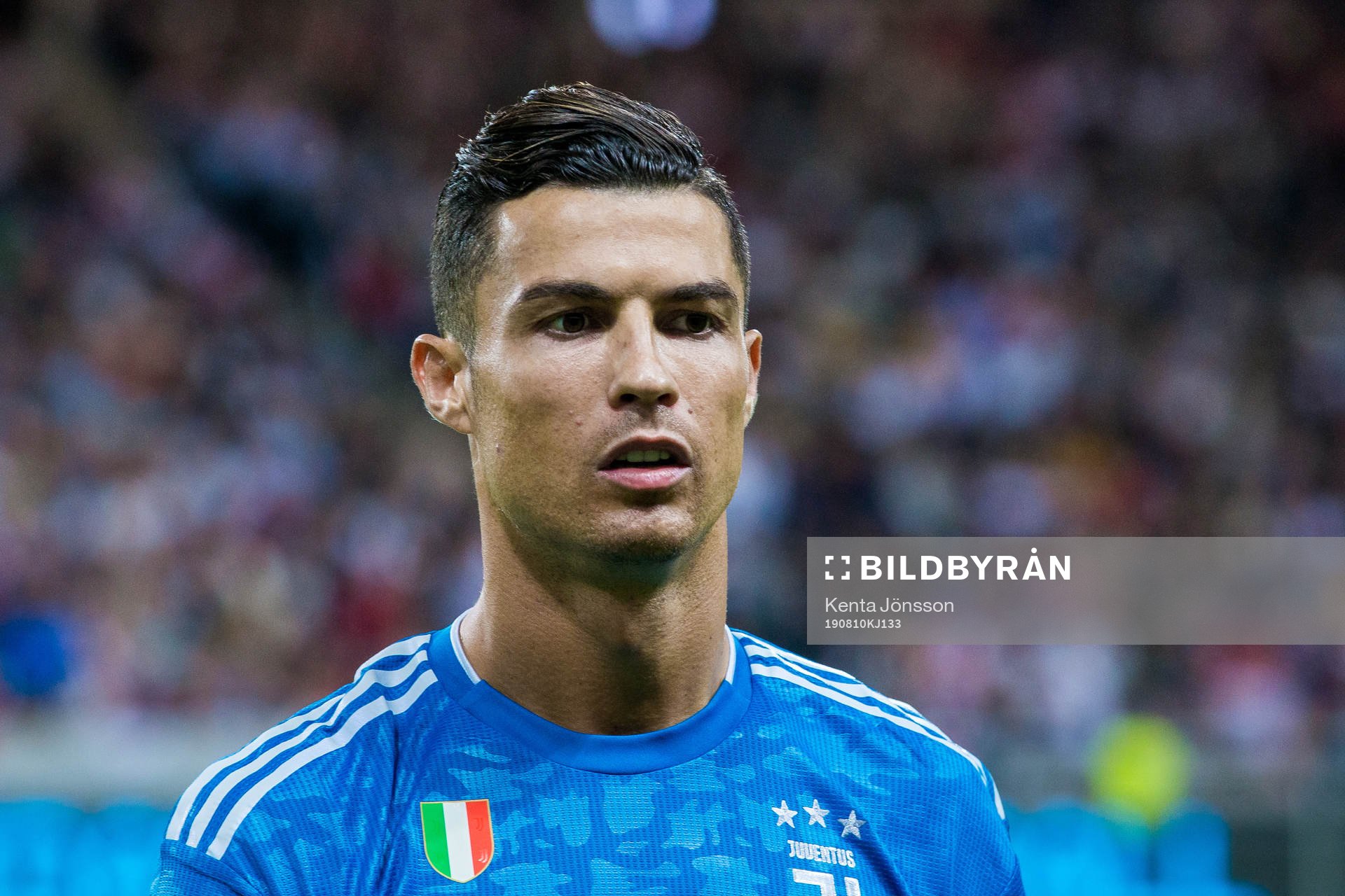 Cristiano Ronaldo of Juventus a head of the International