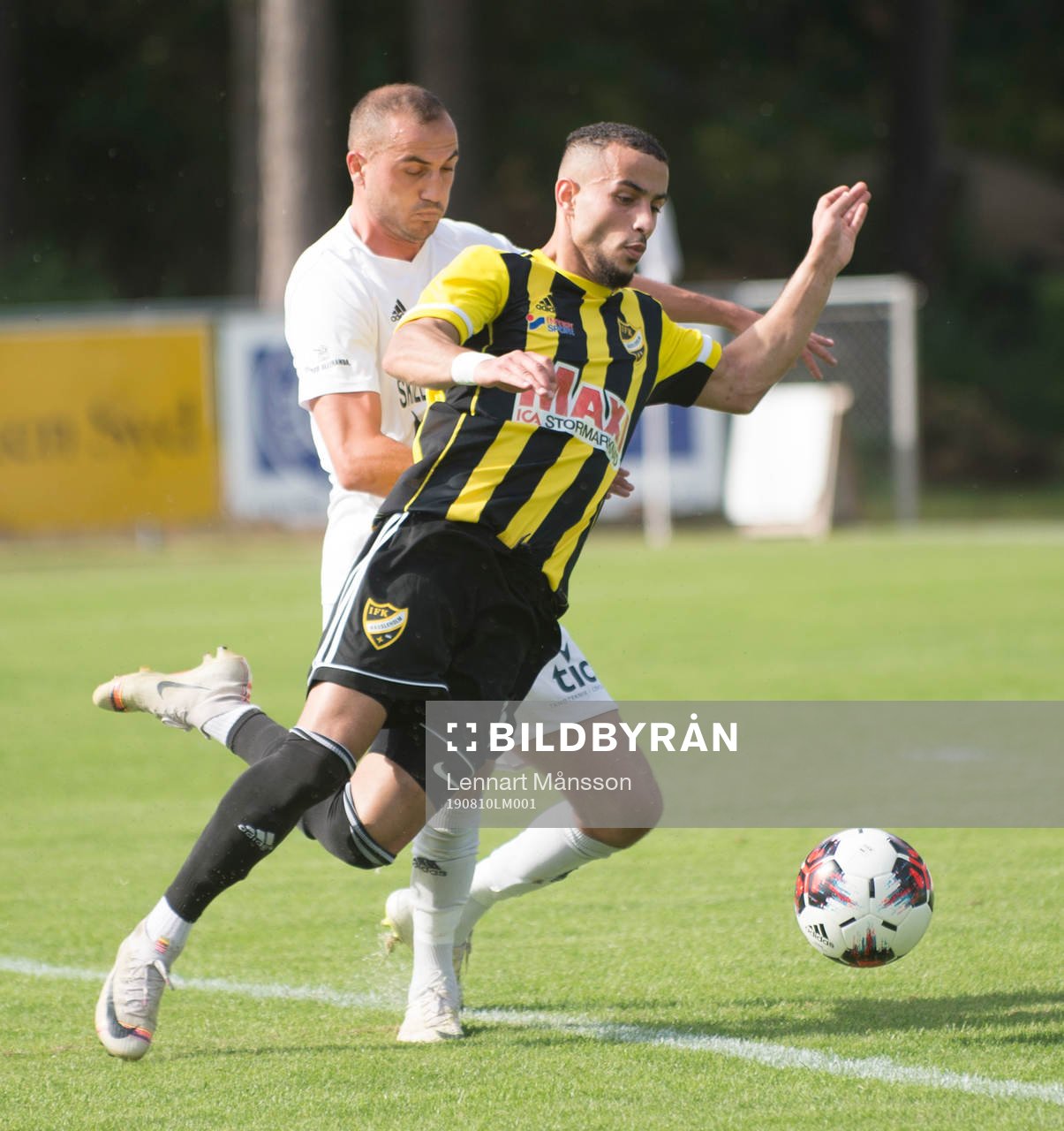 i matchen i division 2 mellan Österlen och IFK Hässleholm