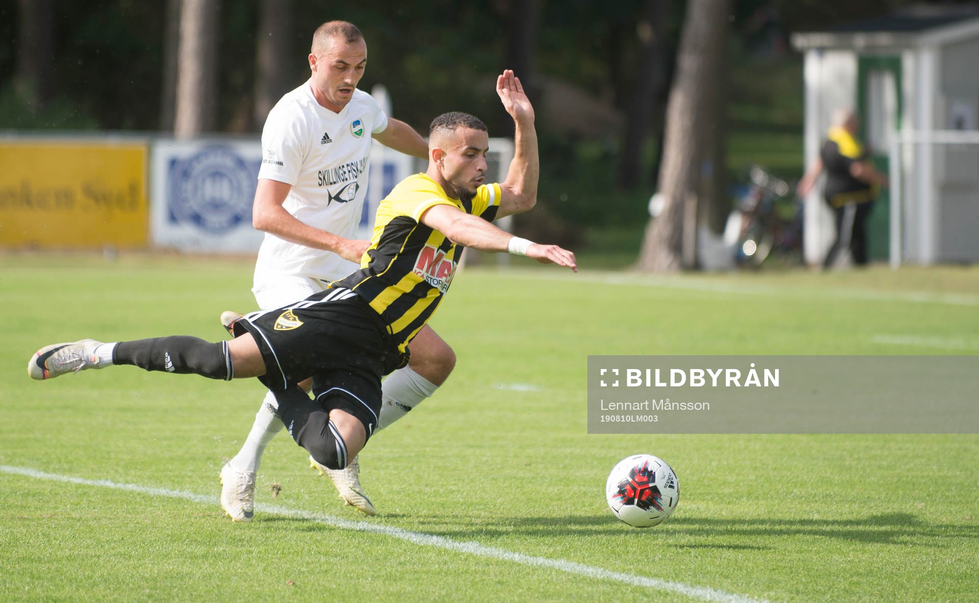 i matchen i division 2 mellan Österlen och IFK Hässleholm
