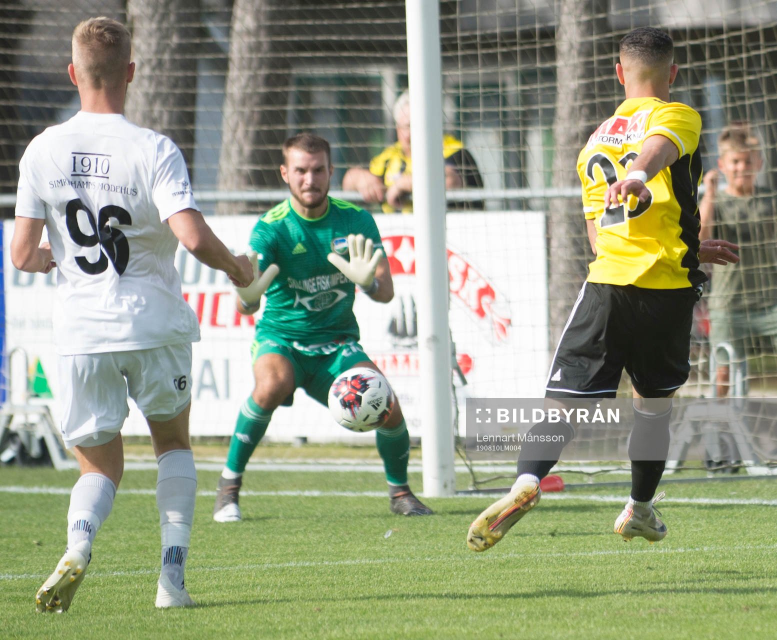 i matchen i division 2 mellan Österlen och IFK Hässleholm