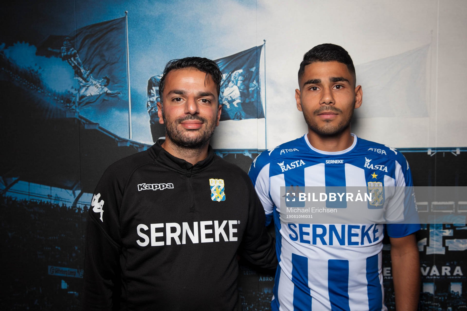 IFK Göteborgs tränare Poya Asbaghi och nyförvärvet