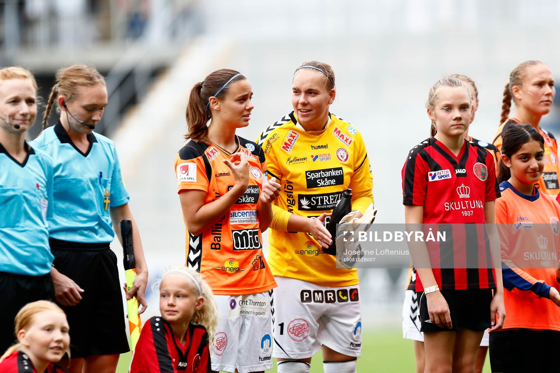 Kristianstads målvakt Brett Elisabeth Maron och Alice