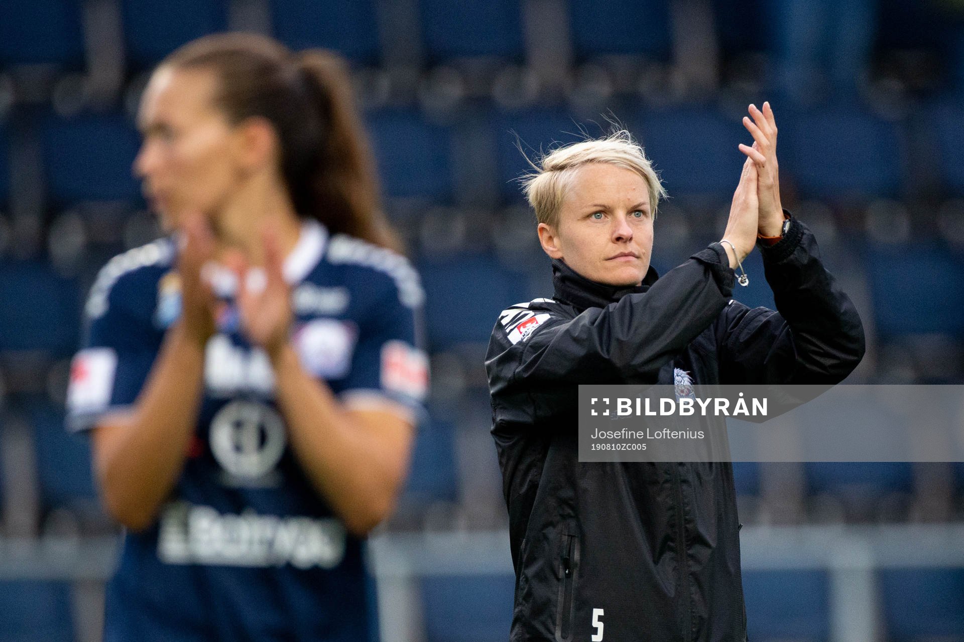 Linköpings Nilla Fischer tackar publiken