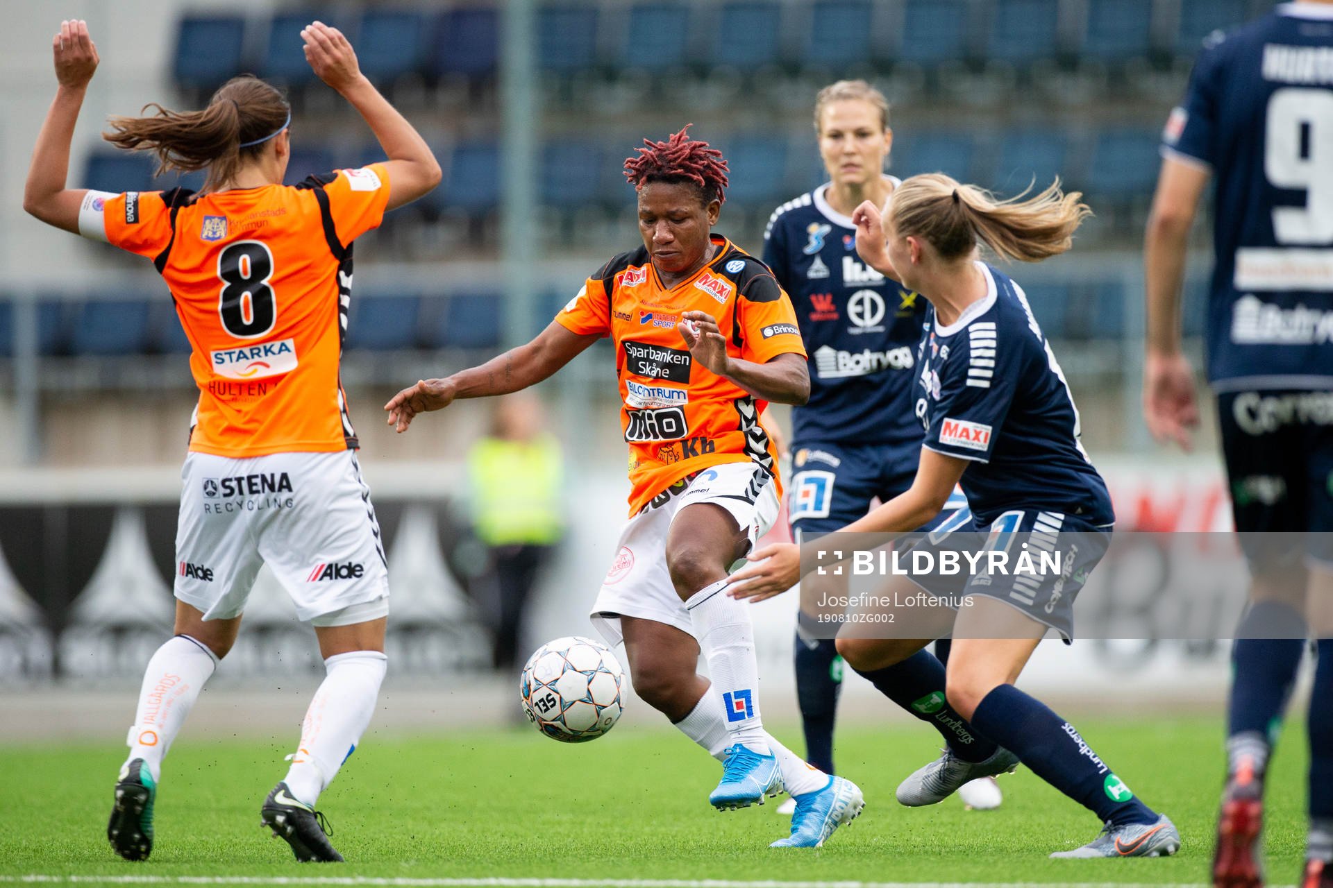 Kristianstads Rita Chikwelu och Linköpings Stina