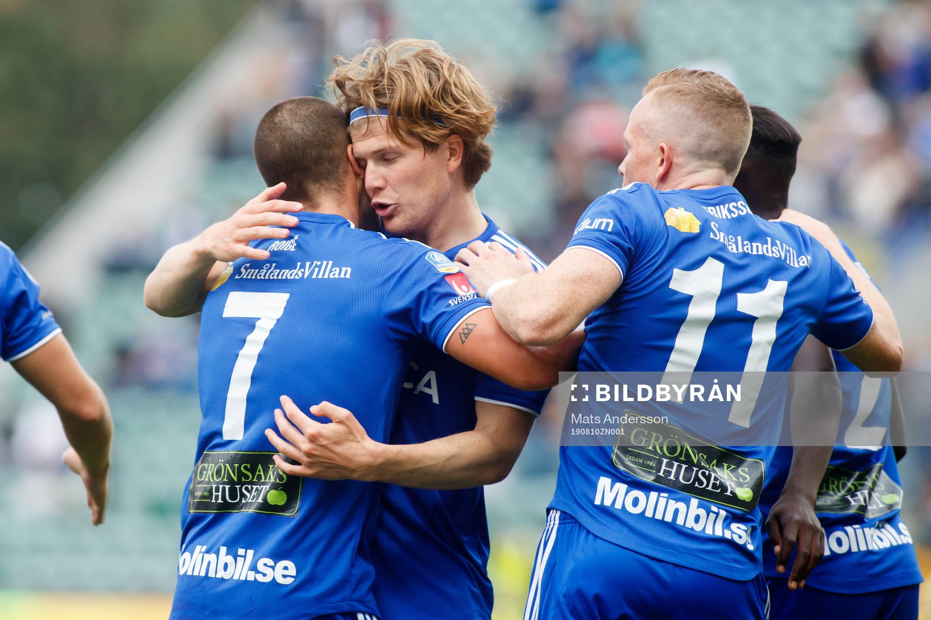 GIF Sundsvalls Oliver Berg jublar