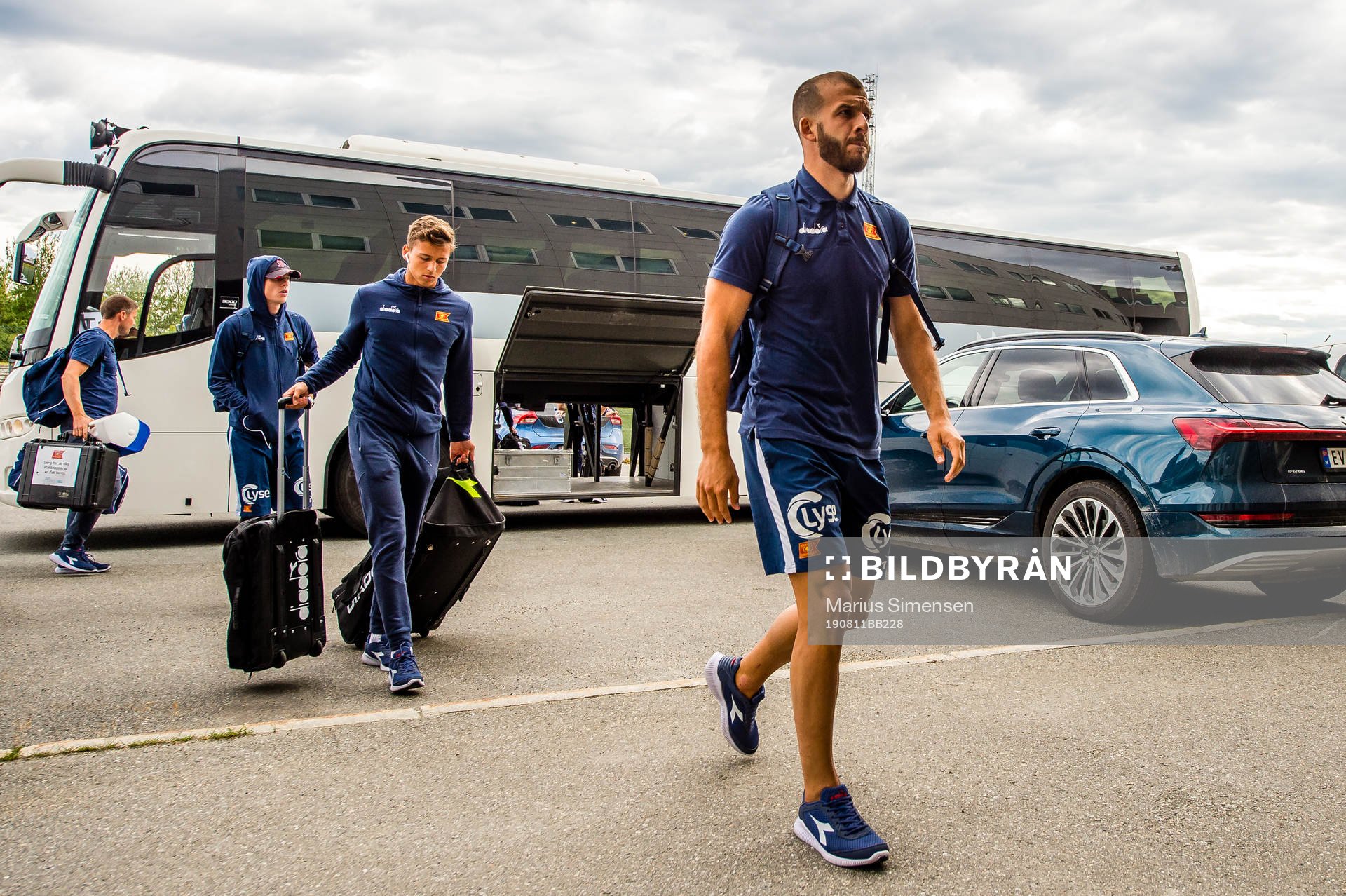 Zlatko Tripic of Viking arrives